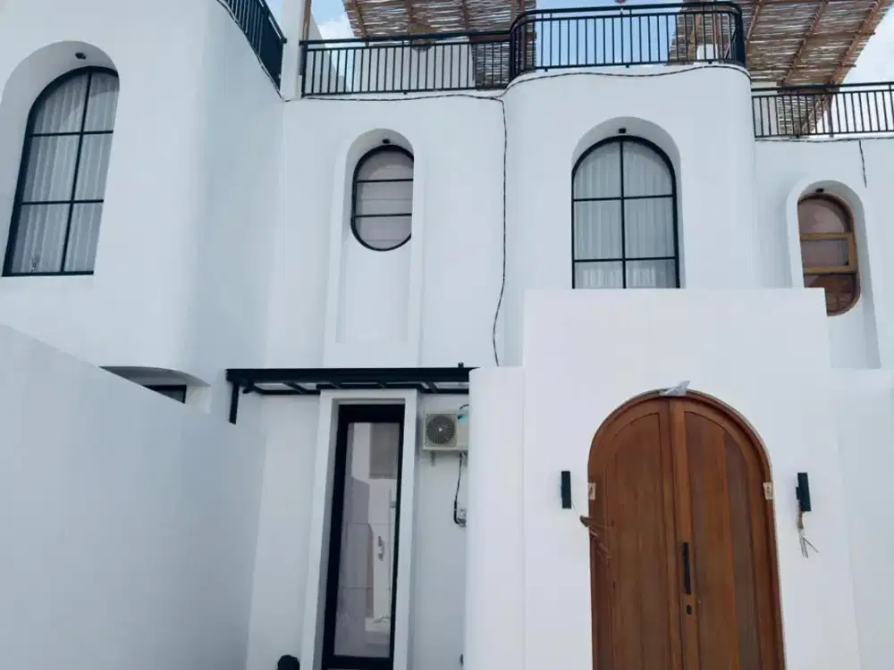 BRAND NEW VILLA SANTORINY 3BR BEST LOCATION OCEAN VIEW NUSA DUA