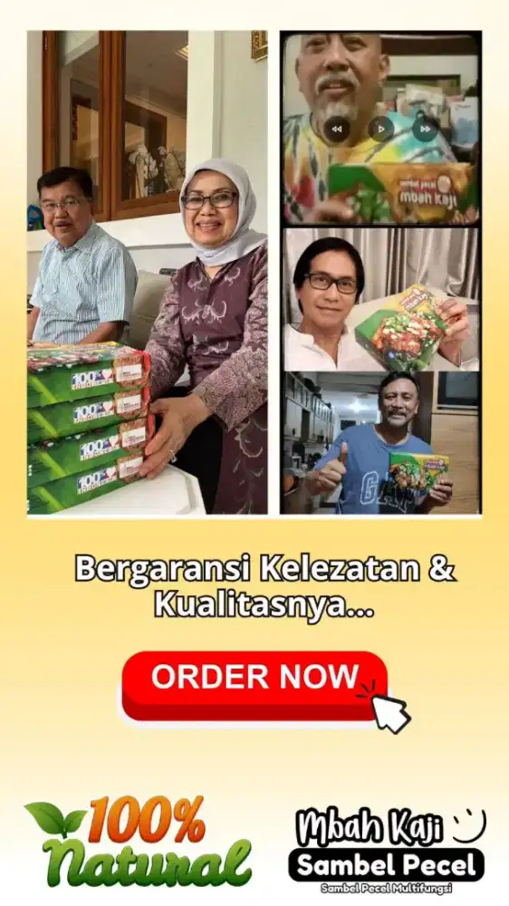 Sambel pecel mbah kaji