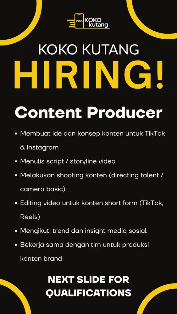 Looking for creator production