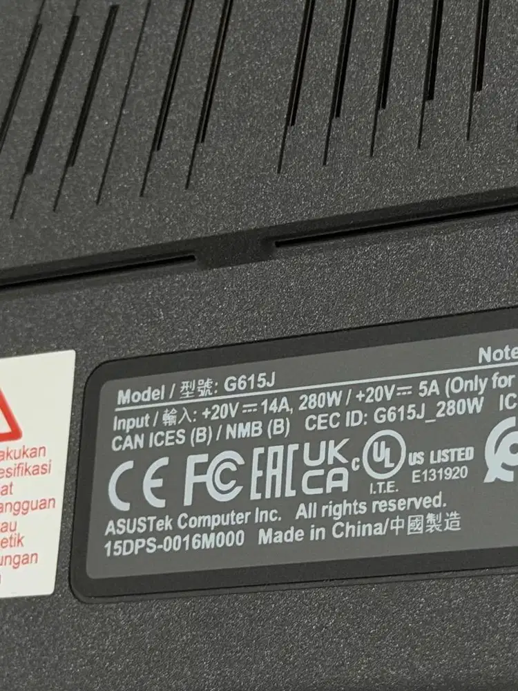 Laptop Asus Rog Strix