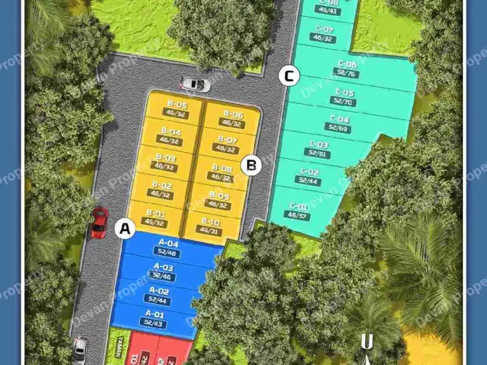 Rumah 2 lantai dekat angkot ready stock semua..