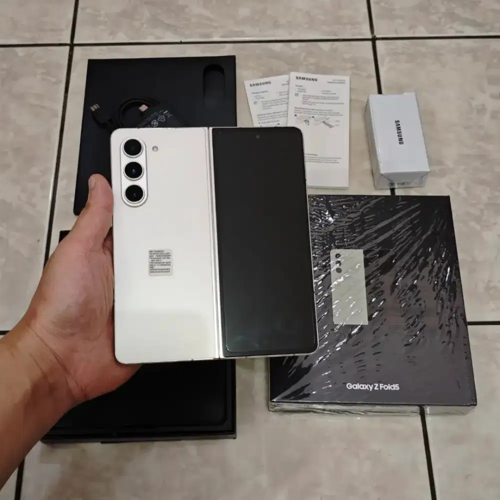 Samsung Z Fold 5 Resmi Sein 12/512 Gb Muluss Free Charger 25 Watt