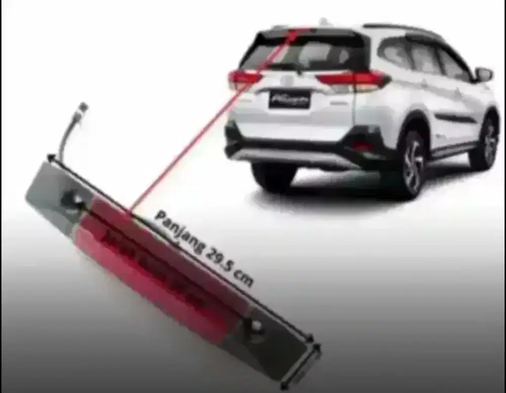 Lampu Bagasi Spoiler Rush