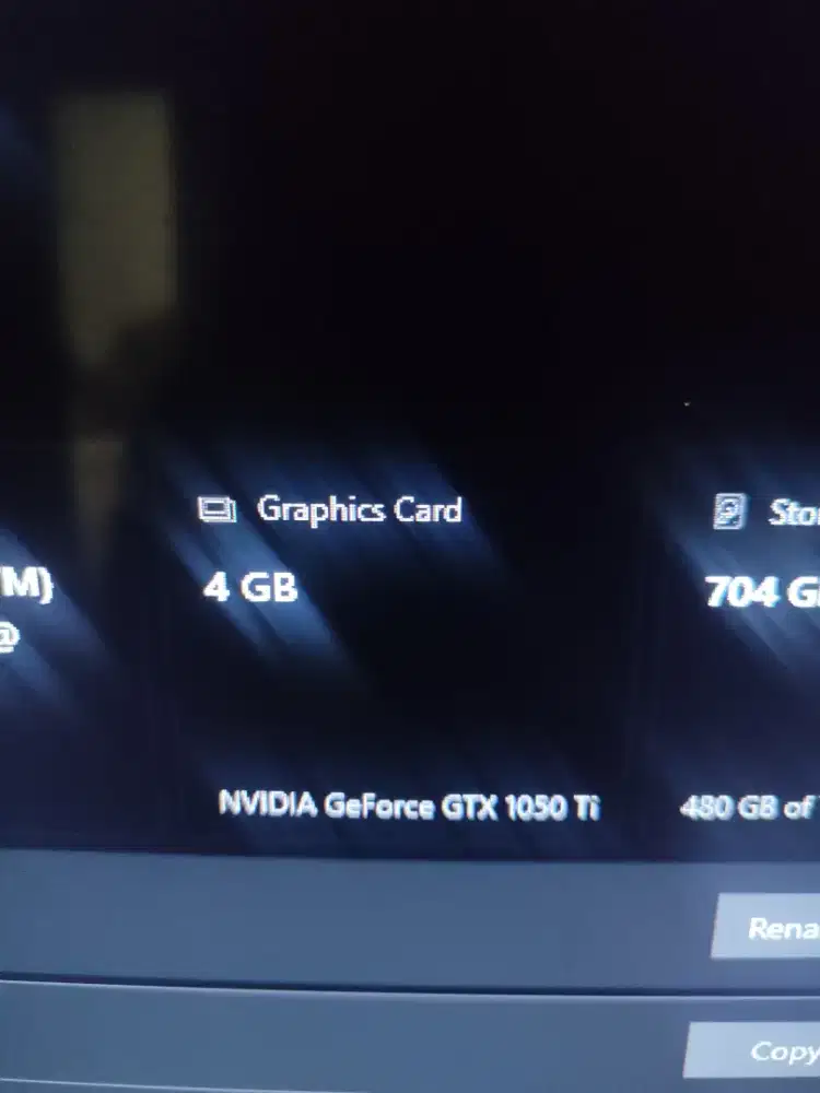 Gigabyte GTX 1050TI 4GB