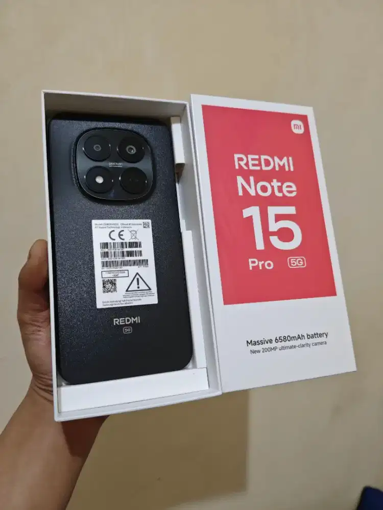 Redmi note 15 pro ram 12/512 GB