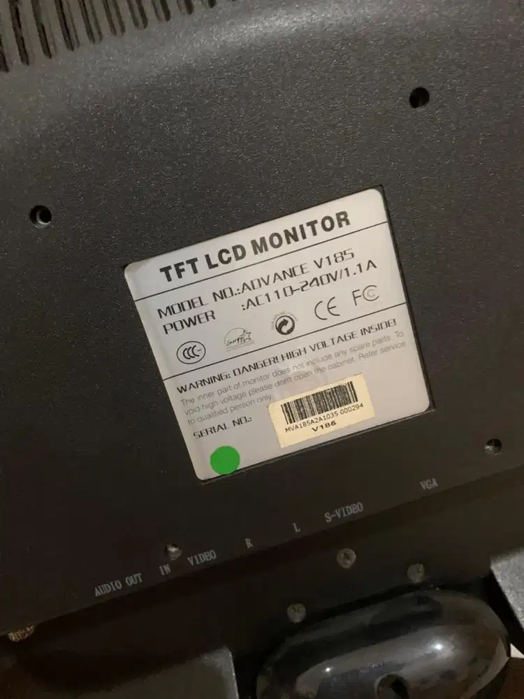 TFT LCD MONITOR ADVANCE