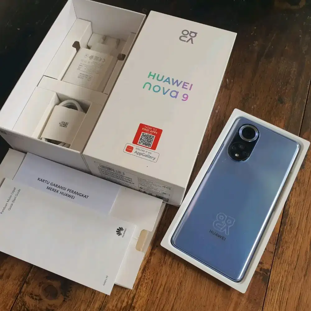 Huawei Nova 9 BH ±100% Lengkap Garansi Resmi CPU Snapdragon