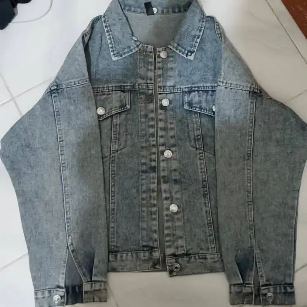 jaket jeans tebal