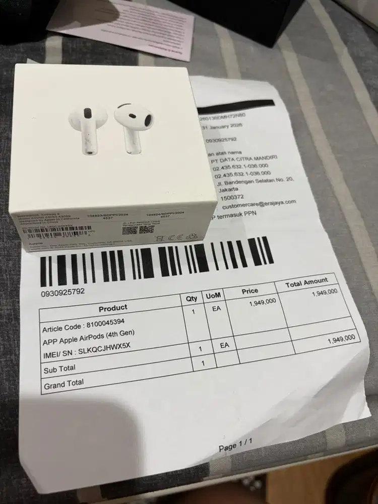 Airpods 4 segel new