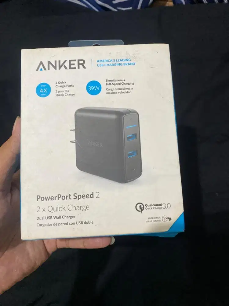 Jual charger Anker PowerPort Speed 2