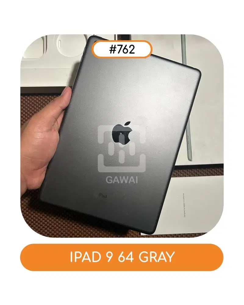 #762 Ipad 9 Gray 64