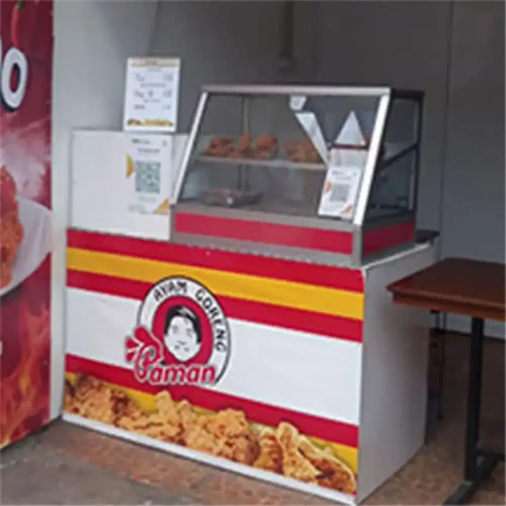 Etalase fried chicken
