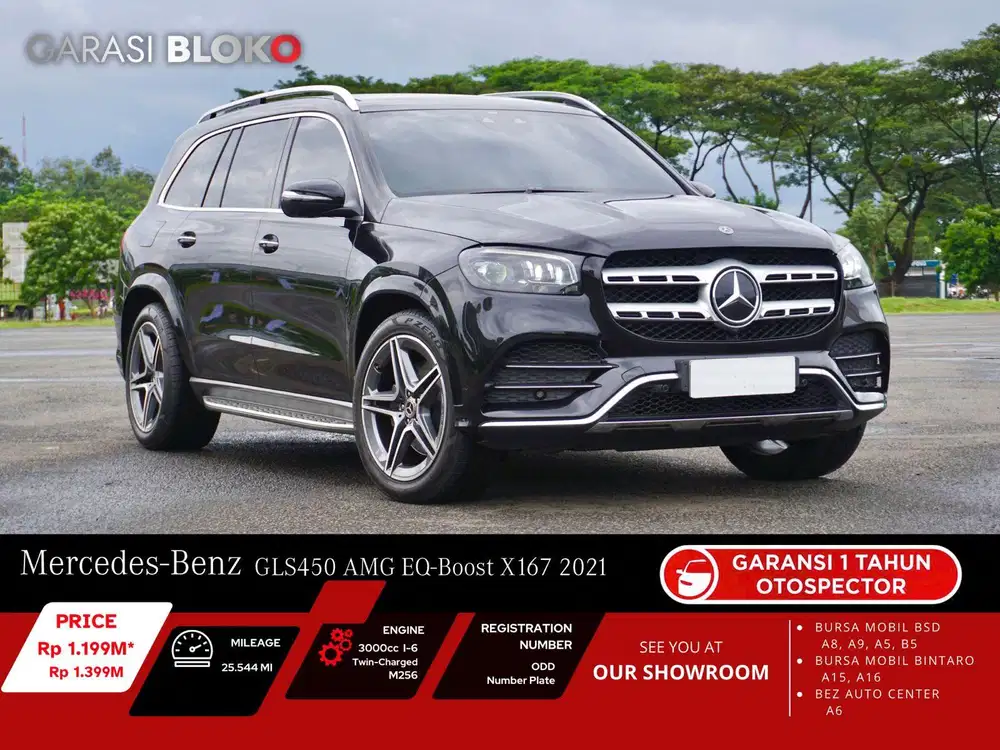 (Warranty ON) Mercedes Benz GLS450 AMG X167 M256 EQ-Boost 4Matic 2021