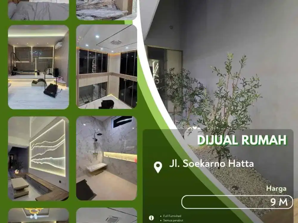 Dijual Rumah Mewah Pekanbaru Kota Soekarno Hatta!