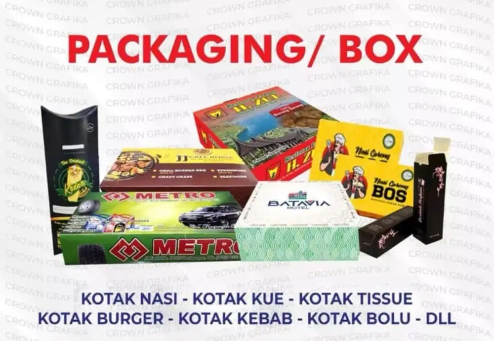 Pembuatan Packaging / Kotak