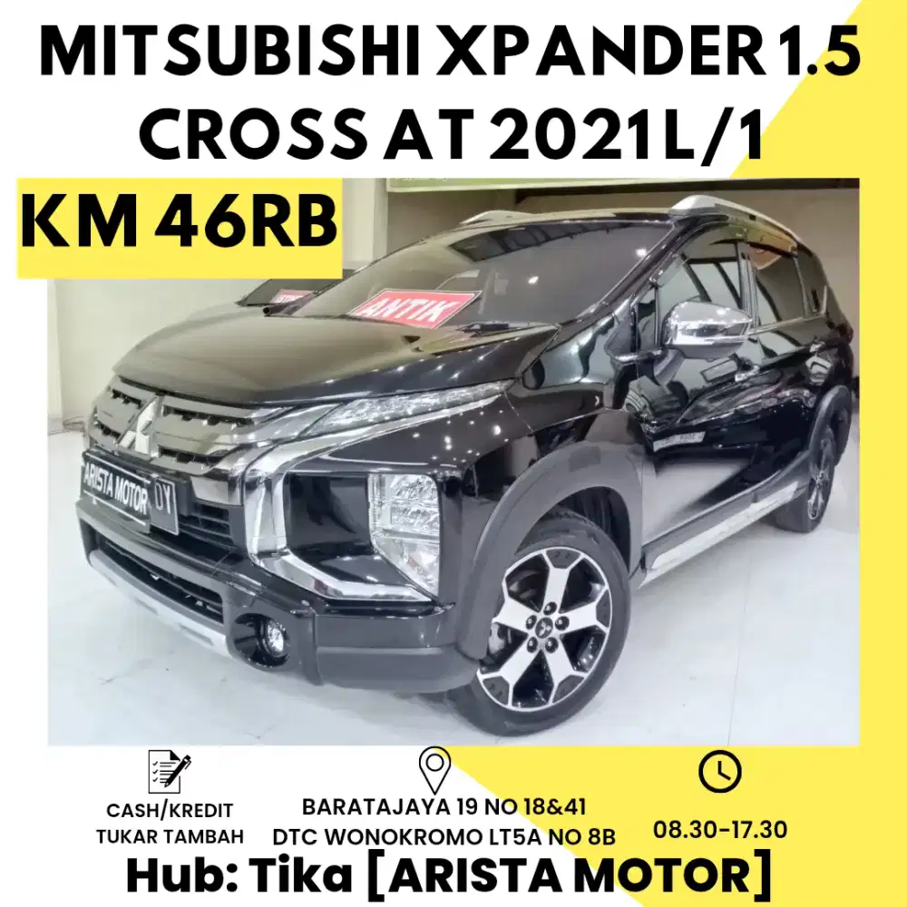 Mitsubishi Xpander 1.5 Cross AT 2021 L/1 Km Loww 46Rb