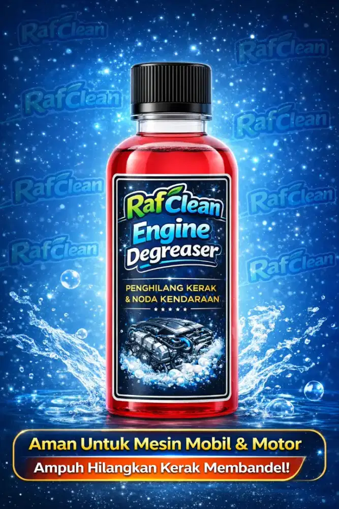 Raf Clean Engine Degreaser Obat kerak / Jamur Mesin 100ml