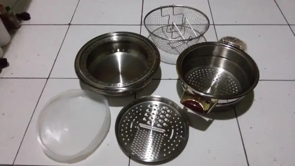 Panci kukus stainless steel merk Aowa Japan