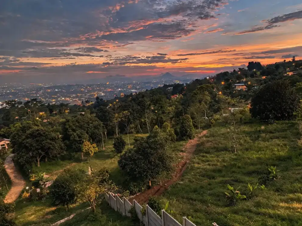 Tanah view gunung & City view - Cocok Villa/Investasi/perkebunan