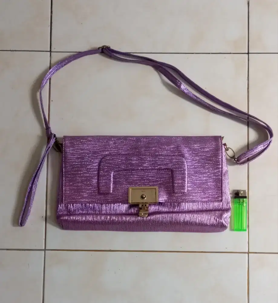 Tas Ungu bagus cantik