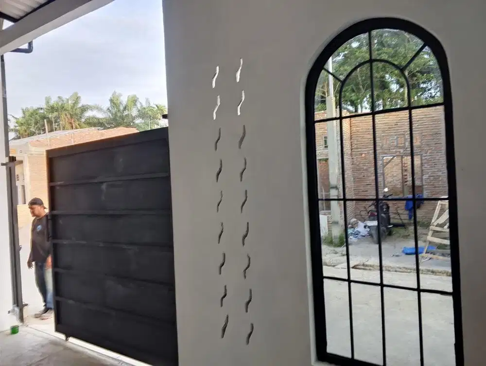 Pembuatan Gerbang Rumah