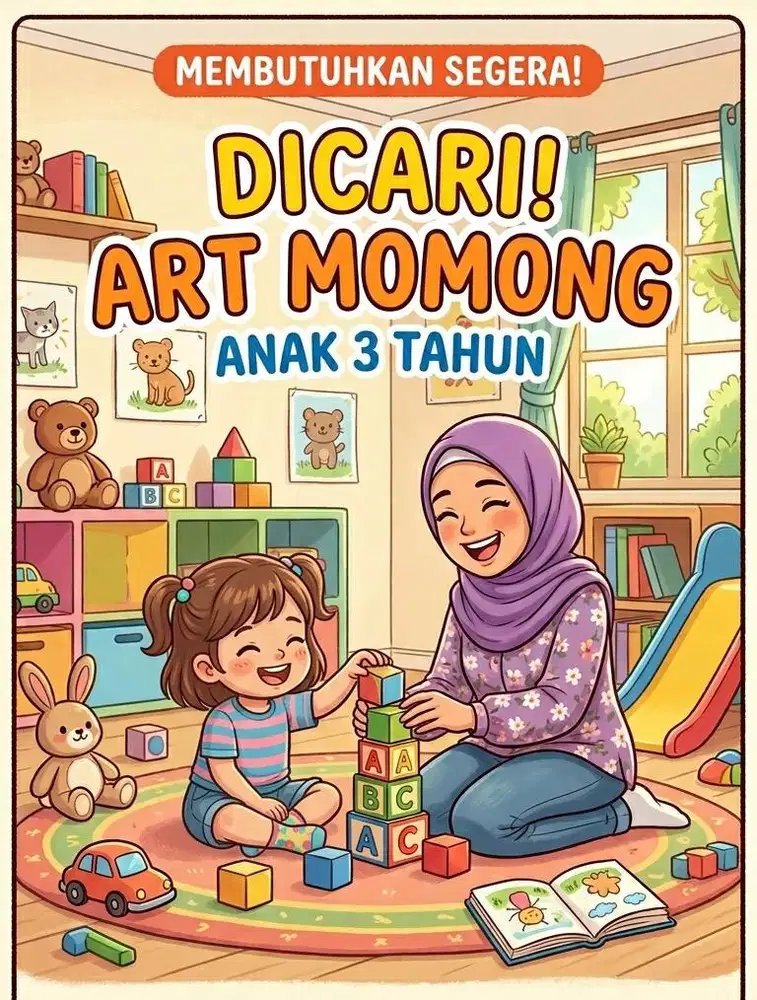 Dibutuhkan segera ART Momong (Setelah Lebaran)