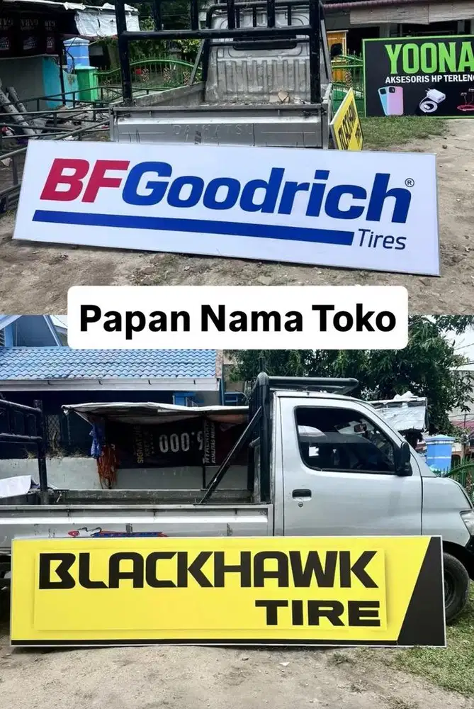 Pembuatan papan nama toko & Kantor