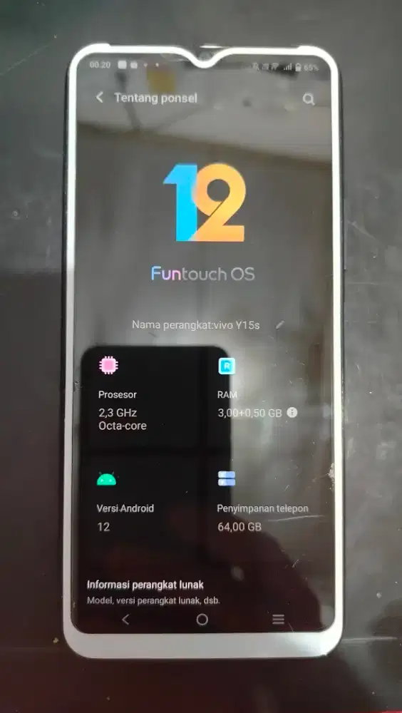 Vivo Y15s 3/64 (Biru)