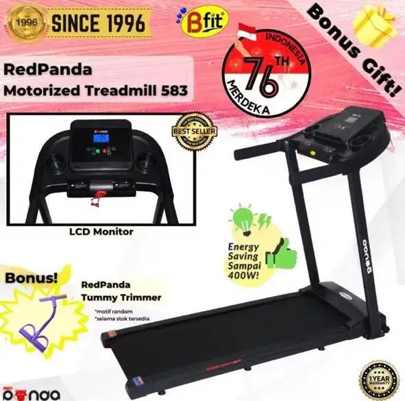 Treadmill elektrik redpanda 583M low watt