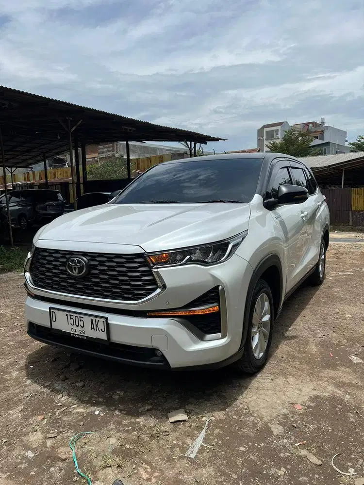 (6000KM) INNOVA ZENIX WHITE V BENSIN 2023 LOW KM