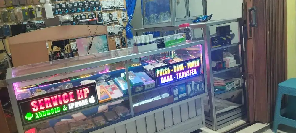 Take over usaha konter service hp