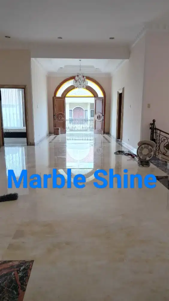 Jasa Kristalisasi Marmer,Granit,Traso dan Granit Tile