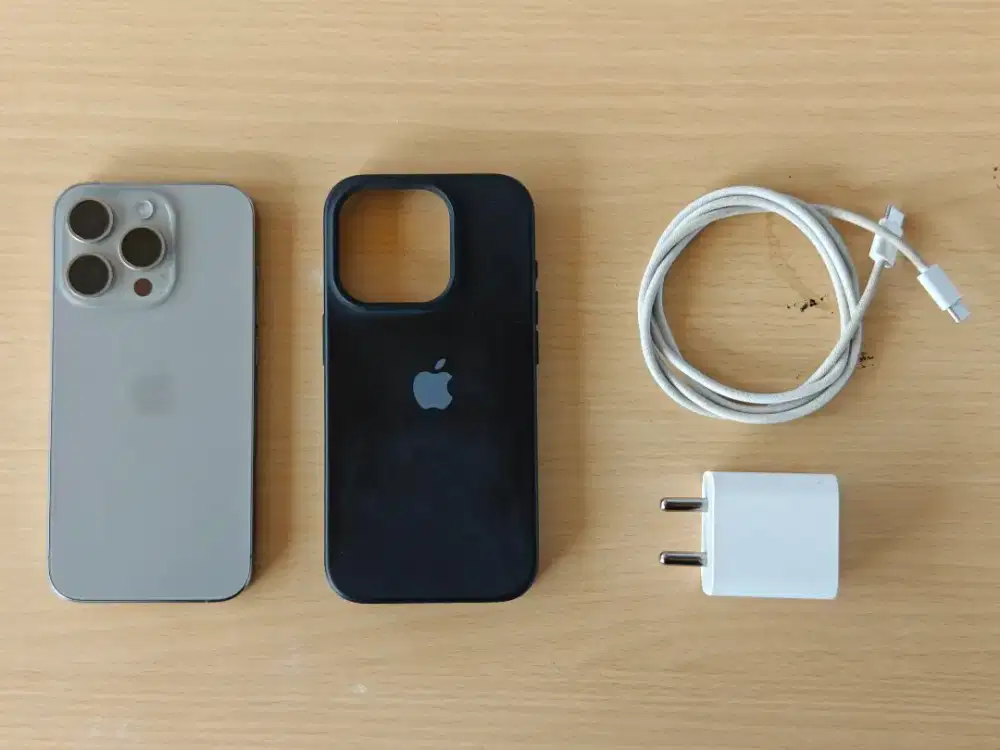 iPhone 15 Pro 256gb Dual SIM Fisik IMEI terdaftar Beacukai setara iBox