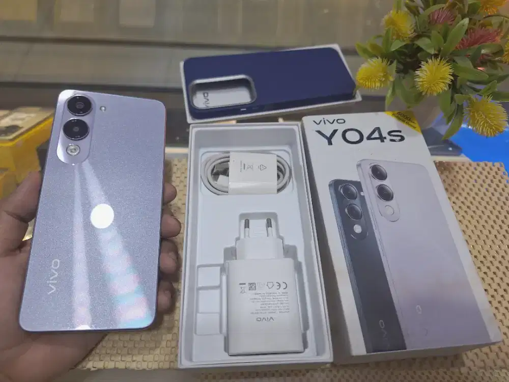 VIVO Y04S RAM 4+4/64GB LIKE NEW
MASIH BERGARANSI RESMI INDONESIA