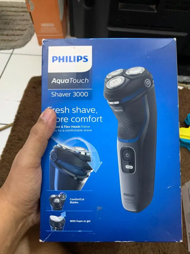 Philips AquaTouch Shaver 3000 ( hadiah kantor ), segel