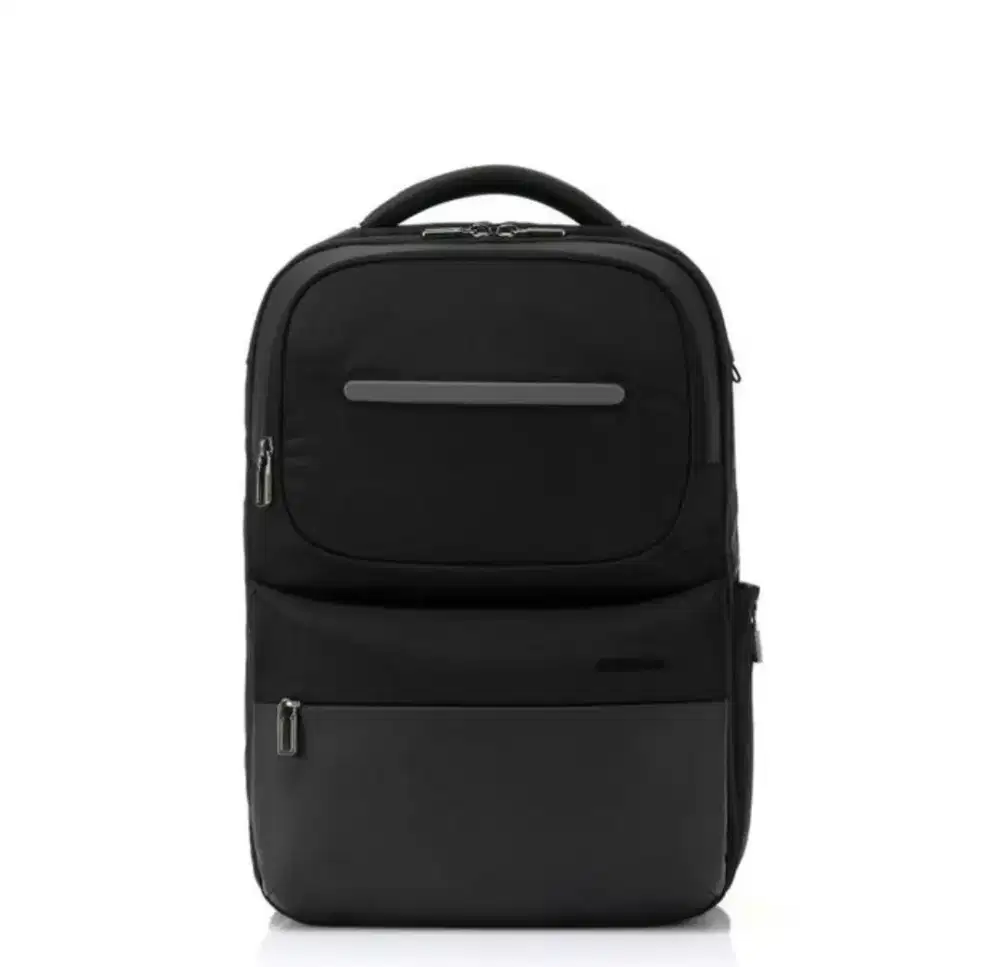 Samsonite Black Eco Backpack II TCP Tas Ransel Pria - Hitam