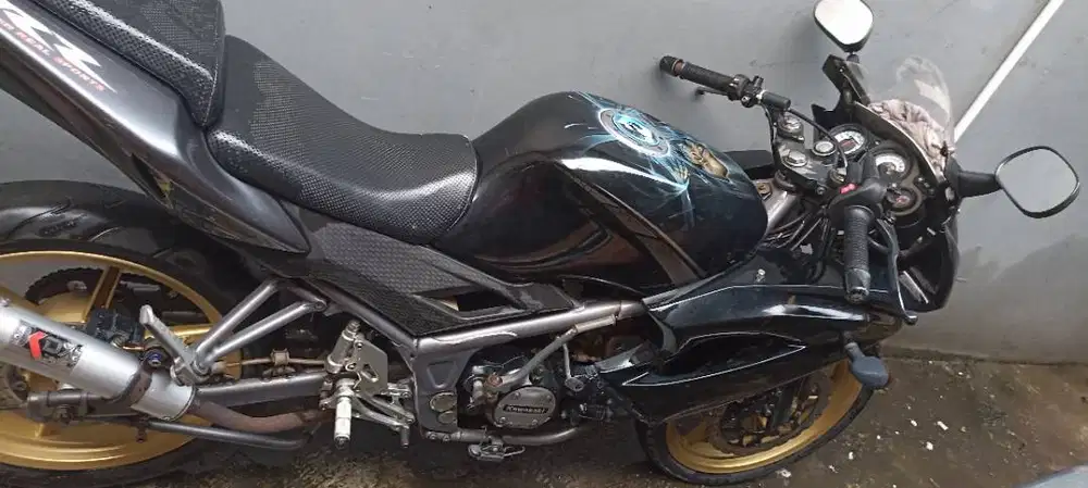 Kawasaki Ninja RR 2012 Hitam SIAP GAS