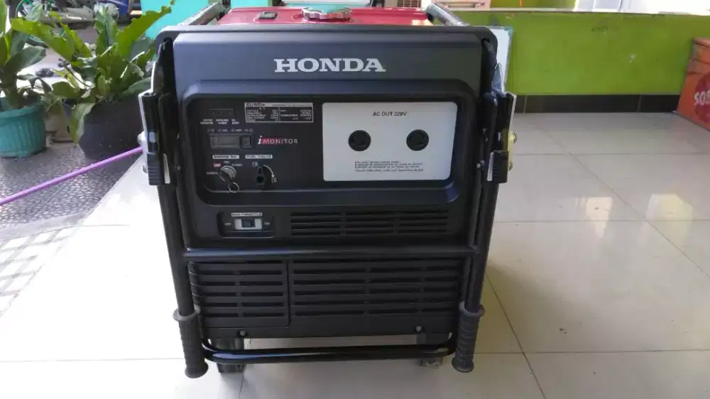 Genset Honda Inverter Silent EU65is 6,5Kva Normal Bisa COD