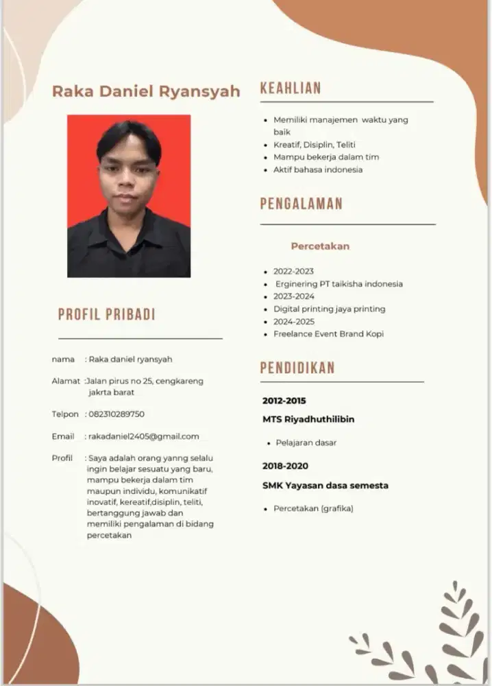 butuh lowongan pekerjaan