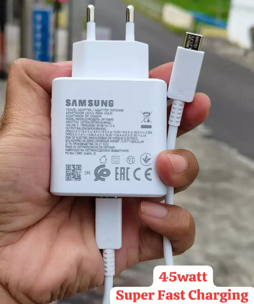 Charger Ori Samsung S20/S21/S22/S23 ( 45watt )