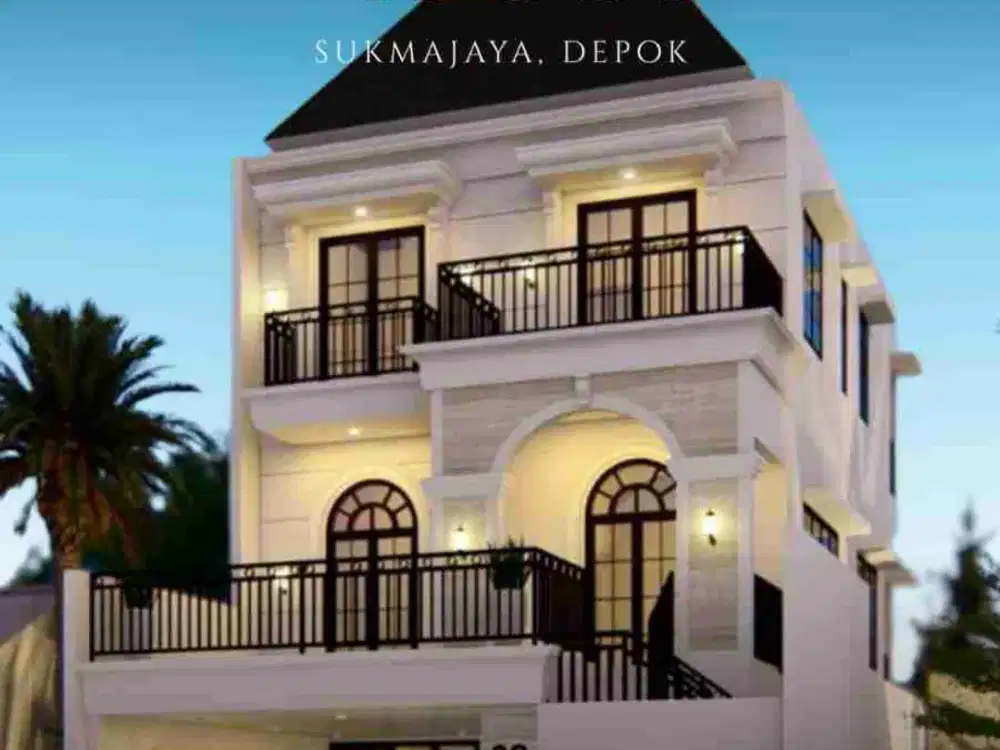 Jual Rumah Cluster HGS Mewah Bisa KPR Syariah Dekat ST. Depok Lama - Sukmajaya Kota Depok