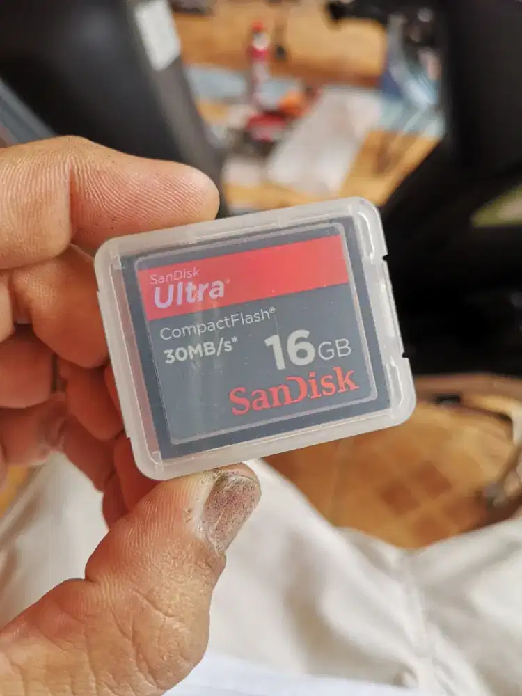 MEMORI KAMERA COMPACT FLASH CF SANDISK ULTRA 16GB