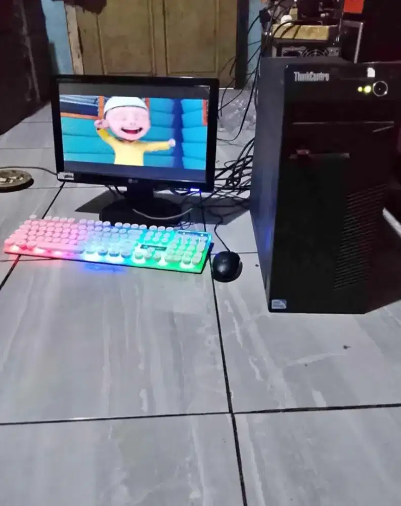 komputer DDR3 Dual core E5700 edit kantor pengetikan fotocopy oke bos