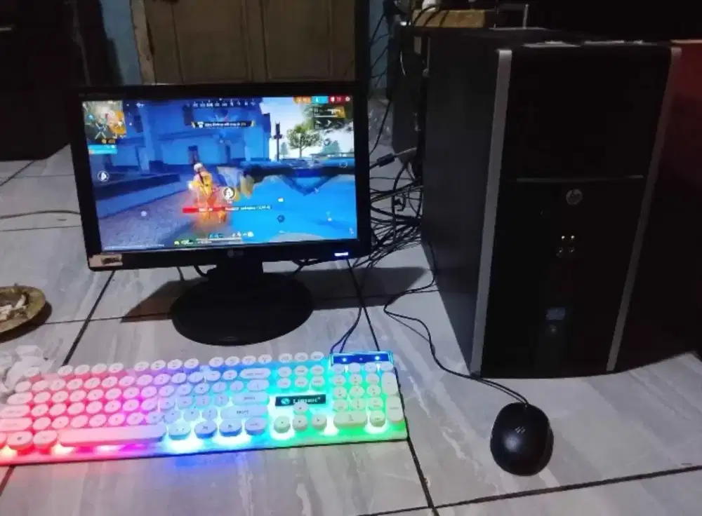 komputer Intel i5-3470+10gb edit game kantor siap pakai bosku