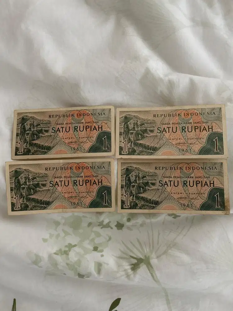 KOLEKSI UANG RUPIAH VINTAGE KLASIK JAMAN DULU
