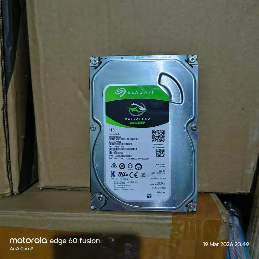 .:: HARDISK PC 1TB TOSHIBA SEAGATE SATA 3 ::.