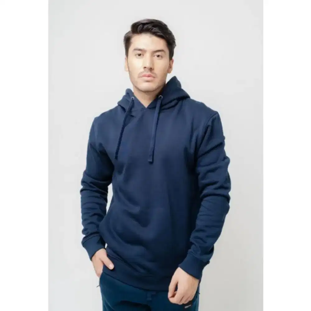 Hoodie navy greenlight M,L,XL