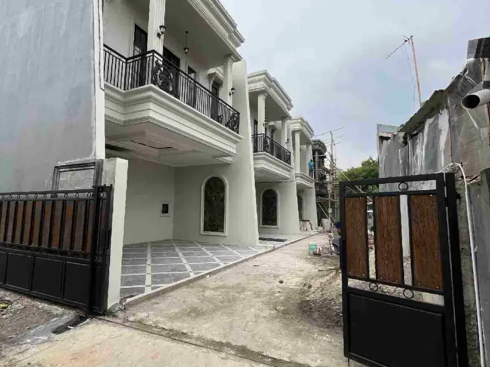 Rumah 2 lantai keren Cakep lokasi Dekar RS Citra Medika kalimulya Depok