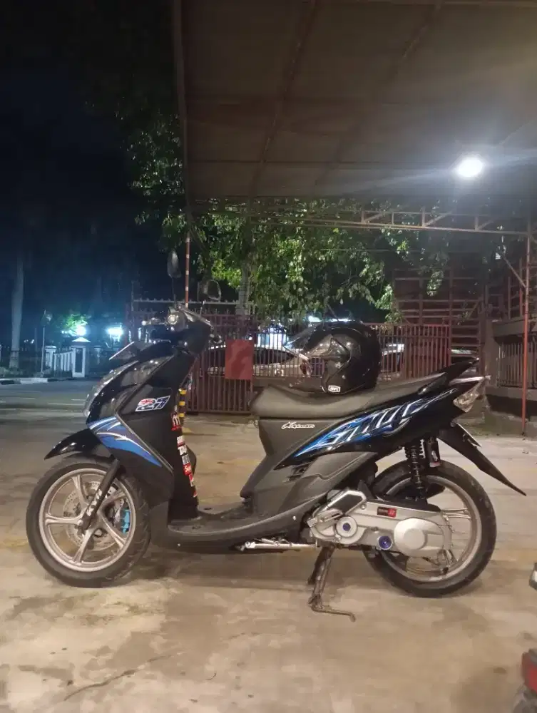 mio soul 2009 stnk bpkb komplite baru beres restorasi