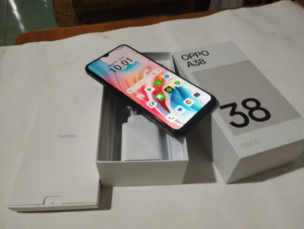 Oppo A38 Ram 6/128 gb lengkap mulus semua normal